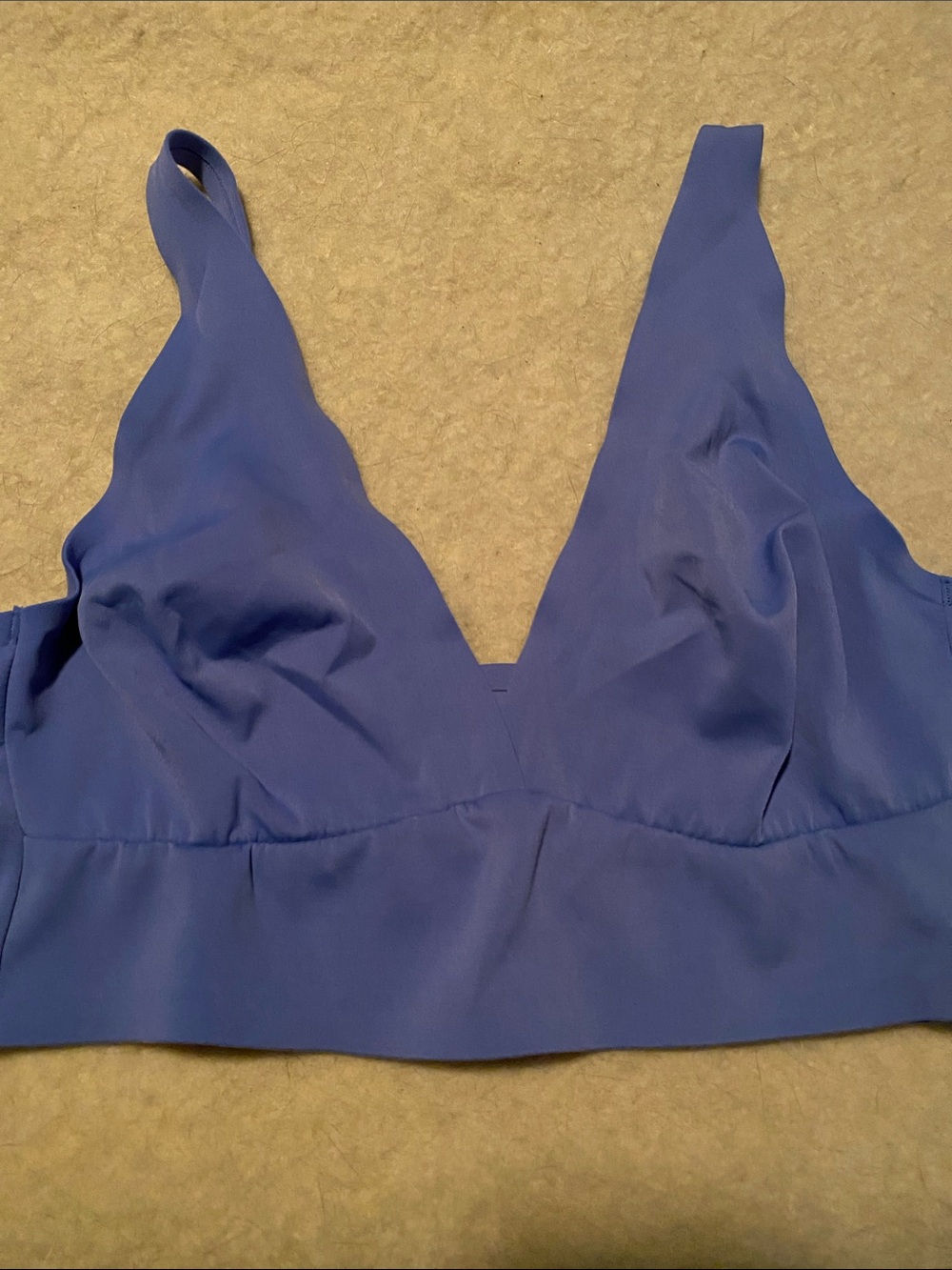 Auden Periwinkle Wireless V-Neck Bralette
